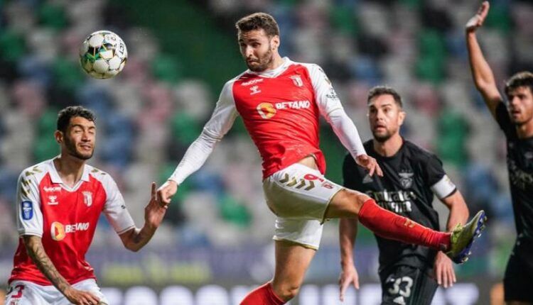 Abel Ruiz con el Sporting Braga