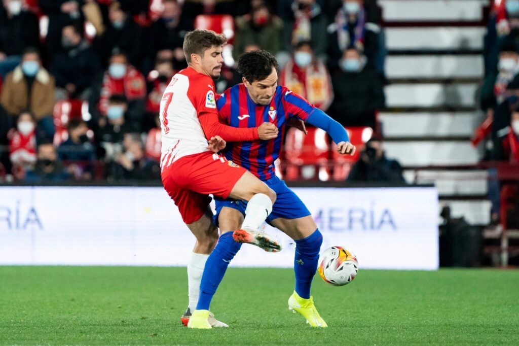 Lance de un Almería-Eibar