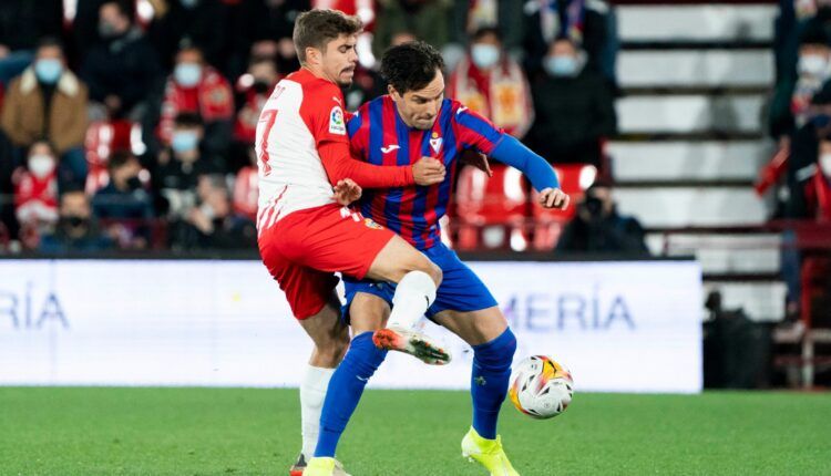 Lance de un Almería-Eibar