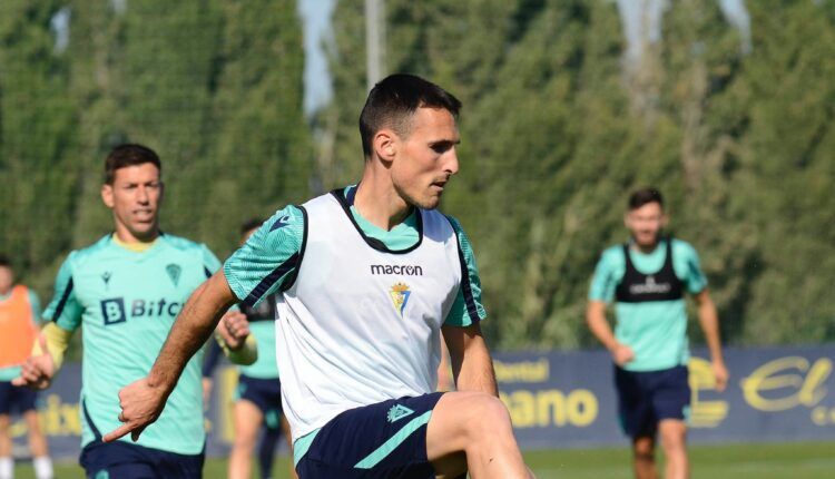 Fede San Emeterio durante un entrenamiento