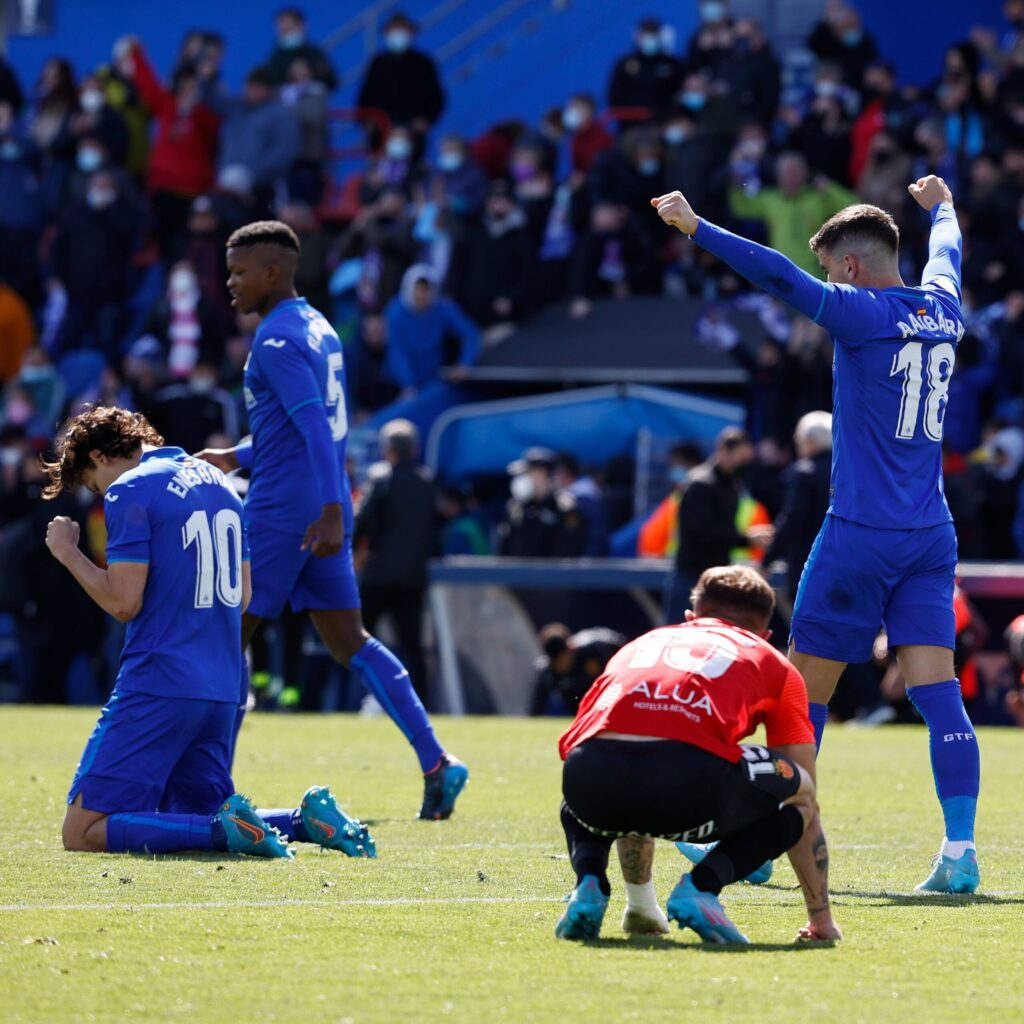 Getafe celebra victoria