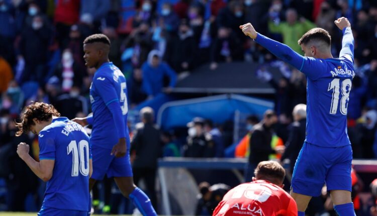 Getafe celebra victoria