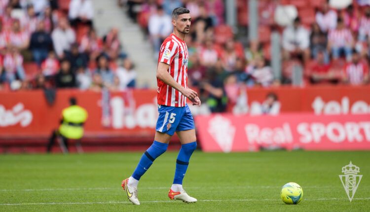 Borja López en un partido