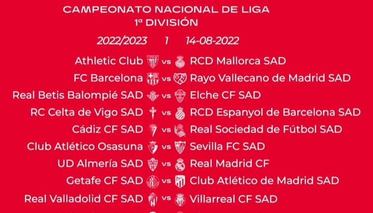 Calendario mallorca 2023 futbol