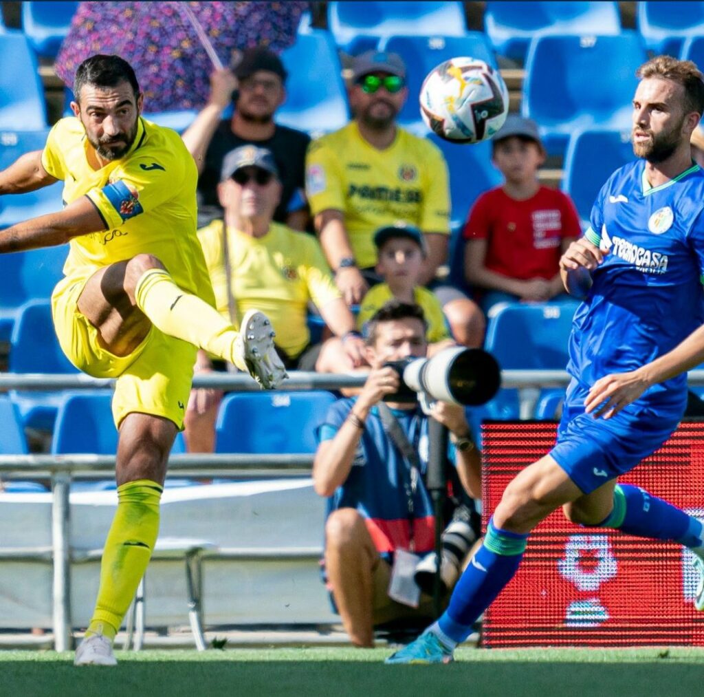 Lance de un Getafe-Villarreal