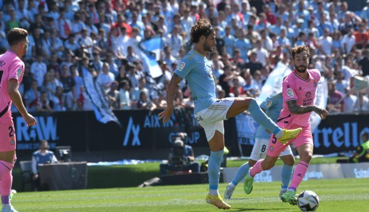 Gonçalo Paciência fue el autor del 2-0 | Foto: @RCCelta