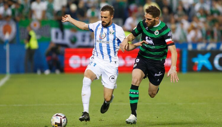 Fede Vico y Fausto Tienza en un Leganés-Racing