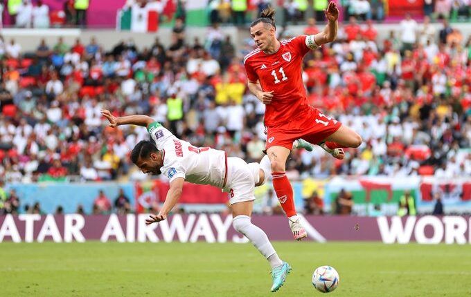 Bale frente a Irán