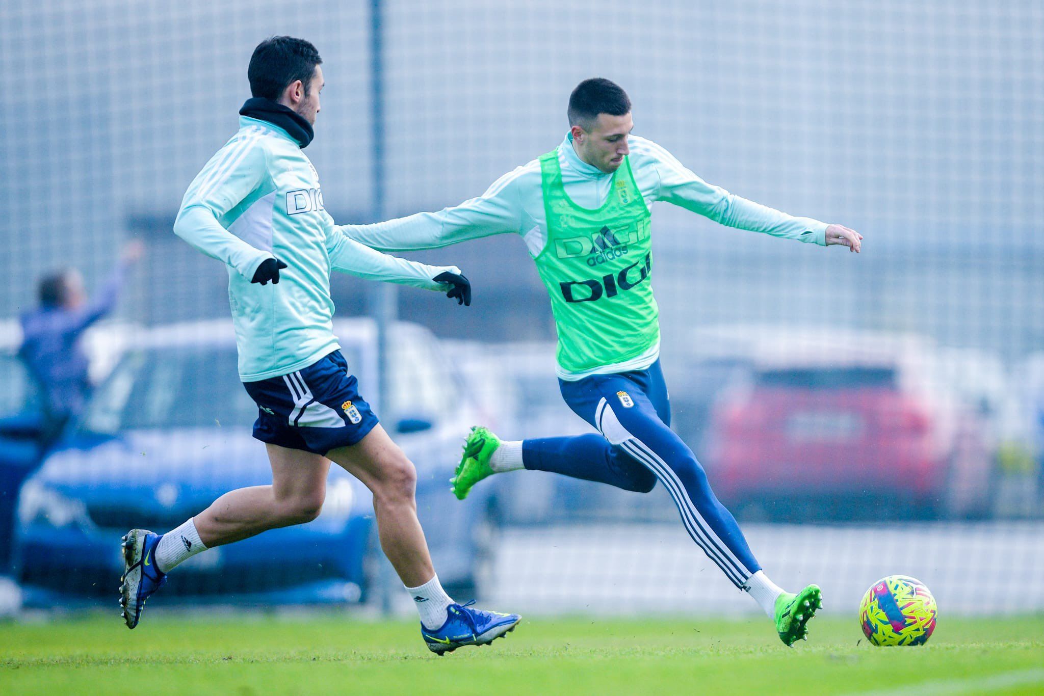 Entrenamiento Oviedo. 14 diciembre