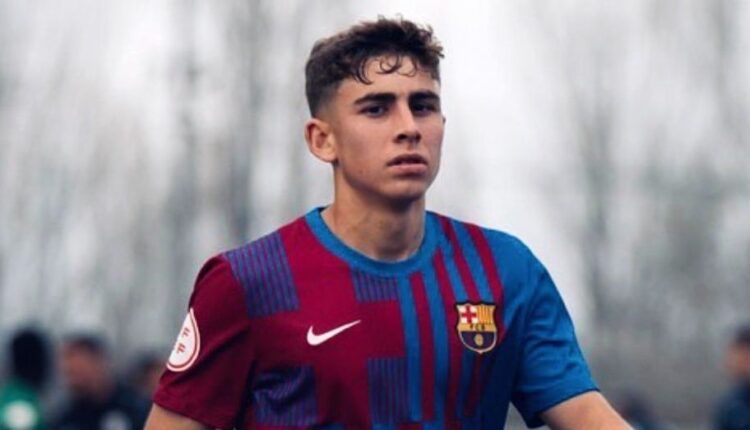 Fermín López. Juvenil FC Barcelona