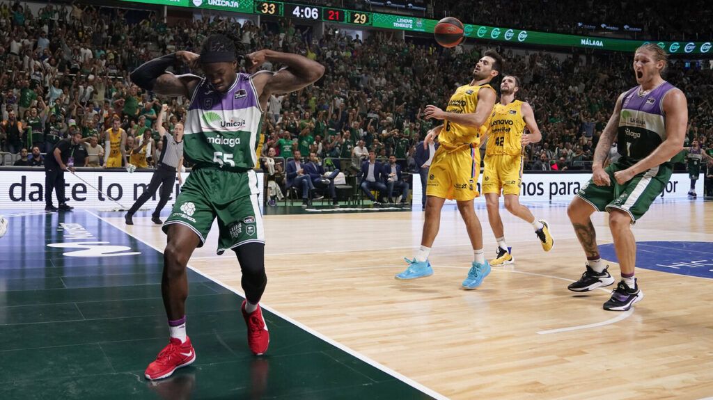 Kendrick Perry del Unicaja contra Tenerife