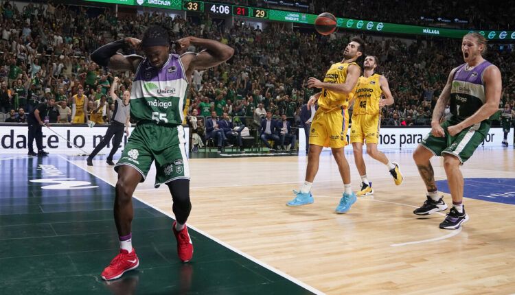 Kendrick Perry del Unicaja contra Tenerife