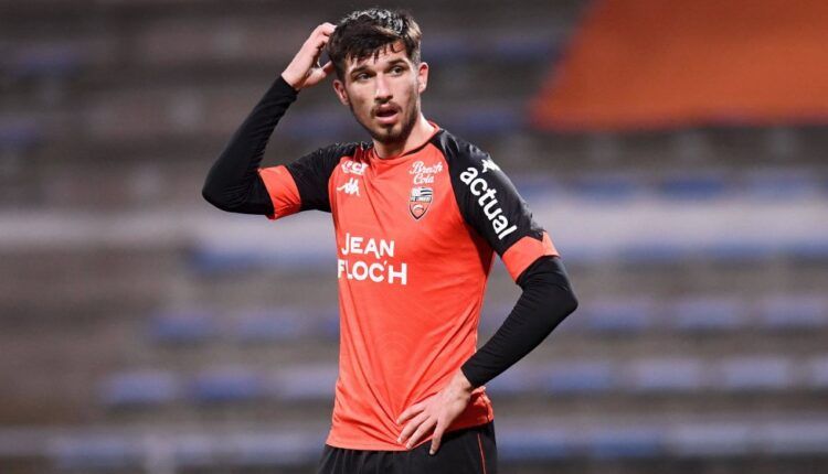 Adrian Grbic, en un partido con el Lorient