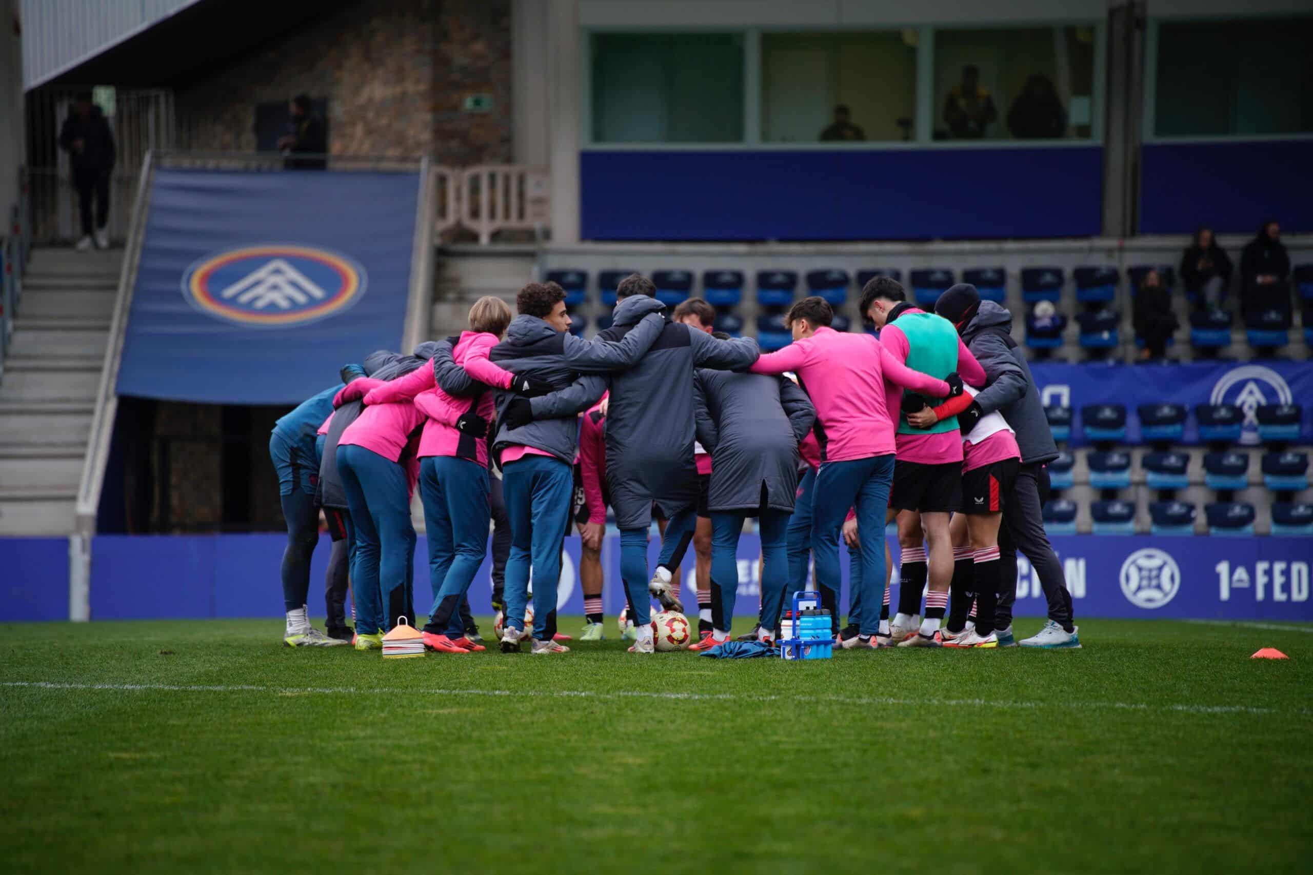 Los cachorros salieron reforzados del Estadi Nacional de Andorra. Imagen: Athletic Club