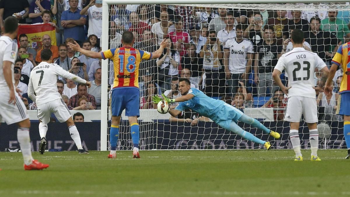 Diego Alves en el Valencia